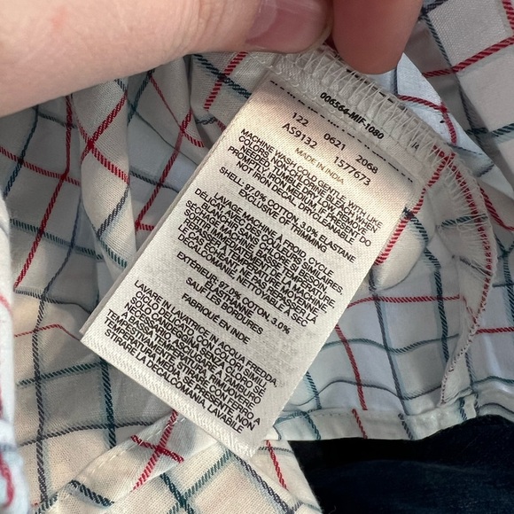 NWT Columbia Rapid Rivers White Grid Short Sleeve Button Down Shirt - Picture 12 of 14